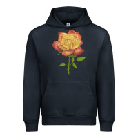 Navy rainbow's end rose Urban Hoodie - LillyAllenDesigns