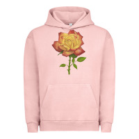 Pigment Salmon rainbow's end rose Urban Hoodie - LillyAllenDesigns