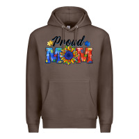 Coffee proud mom autism Premium Hoodie - BarkalooDesign
