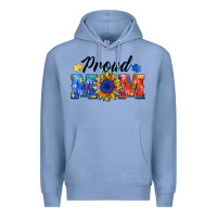 Colony Blue proud mom autism Premium Hoodie - BarkalooDesign