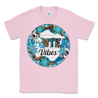 Bubblegum Pink Winter vibes Classic Tee - RanaPortraitStore