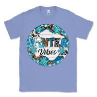 Colony Blue Winter vibes Classic Tee - RanaPortraitStore