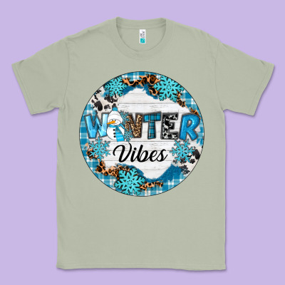 Winter Vibes Classic Tee Designed By Ranaportraitstore