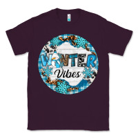 Plum Winter vibes Classic Tee - RanaPortraitStore