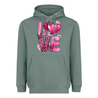 Sage Love Cancer with Heart Heavyweight Hoodie - texasbilliewilder