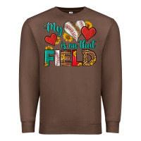 Chestnut my heart is on that field baseball Premium Sweatshirt - HRA Design Shop