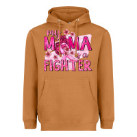 Meerkat My Mama Is a Fighter with Ribbon Heavyweight Hoodie - texasbilliewilder