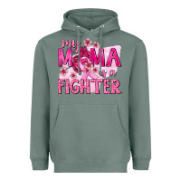 Sage My Mama Is a Fighter with Ribbon Heavyweight Hoodie - texasbilliewilder