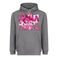 Storm My Mama Is a Fighter with Ribbon Heavyweight Hoodie - texasbilliewilder