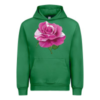Emerald parade day rose Urban Hoodie - LillyAllenDesigns
