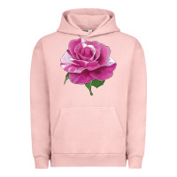 Pigment Salmon parade day rose Urban Hoodie - LillyAllenDesigns