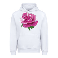 White parade day rose Urban Hoodie - LillyAllenDesigns