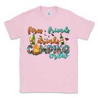Bubblegum Pink fires friends drinks camping crew Classic Tee - texasbilliewilder