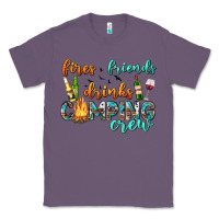 Lavender fires friends drinks camping crew Classic Tee - texasbilliewilder