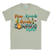 Matcha fires friends drinks camping crew Classic Tee - texasbilliewilder