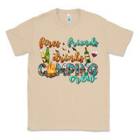 Fires Friends Drinks Camping Crew Classic Tee | Teevron