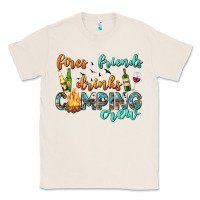 Natural fires friends drinks camping crew Classic Tee - texasbilliewilder
