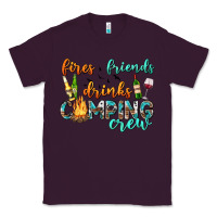 Plum fires friends drinks camping crew Classic Tee - texasbilliewilder