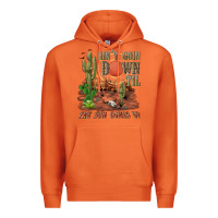 Carrot aintgoin down til the sun comes up desert Premium Hoodie - NancyCooperArtShop