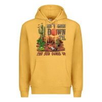 Mustard aintgoin down til the sun comes up desert Premium Hoodie - NancyCooperArtShop