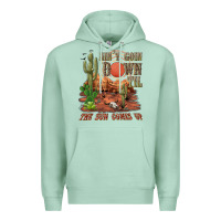 Seafoam aintgoin down til the sun comes up desert Premium Hoodie - NancyCooperArtShop