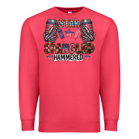 Cardinal star spangled hammered Premium Sweatshirt - CowhideDigitalArt