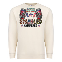 Sandshell star spangled hammered Premium Sweatshirt - CowhideDigitalArt