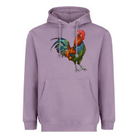 Lavender rooster Heavyweight Hoodie - RanaPortraitStore