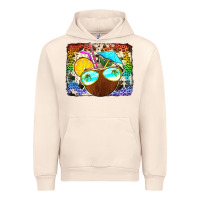 Sandshell coconut drink with sunglasses Urban Hoodie - Jasminsmagicworld