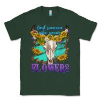 Sports Green find someone who grows flowers Classic Tee - texasbilliewilder