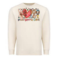 Sandshell peace love 100 days of school Premium Sweatshirt - RacoonDesign