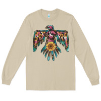 Mushroom pinky western sunflower thunderbird Long Sleeve Tee - BarkalooDesign