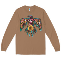 Toasted Coconut pinky western sunflower thunderbird Long Sleeve Tee - BarkalooDesign