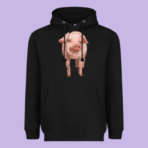 Pig Heavyweight Hoodie Designed By Ranaportraitstore