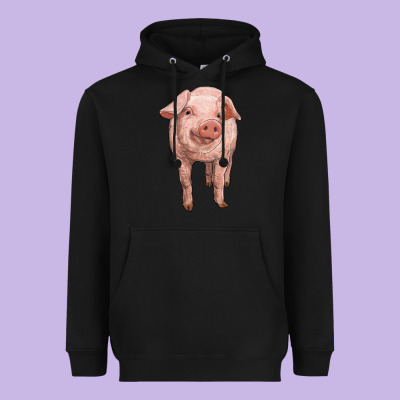 Pig Heavyweight Hoodie Designed By Ranaportraitstore