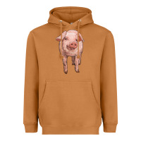 Meerkat pig Heavyweight Hoodie - RanaPortraitStore