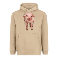 Mushroom pig Heavyweight Hoodie - RanaPortraitStore