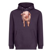 Plum pig Heavyweight Hoodie - RanaPortraitStore