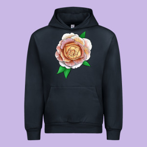 Fun In The Sun Rose Urban Hoodie Designed By Lillyallendesigns
