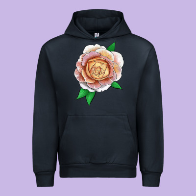 Fun In The Sun Rose Urban Hoodie Designed By Lillyallendesigns