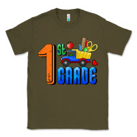 Army Green First Grade Classic Tee - RanaPortraitStore