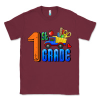 Burgundy First Grade Classic Tee - RanaPortraitStore