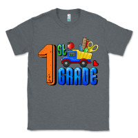 Charcoal Heather First Grade Classic Tee - RanaPortraitStore