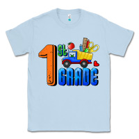 Dusty Blue First Grade Classic Tee - RanaPortraitStore