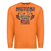 Carrot american mini Premium Sweatshirt - CowhideDigitalArt