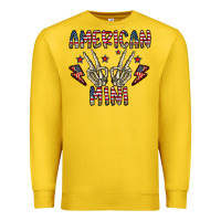 Lemon american mini Premium Sweatshirt - CowhideDigitalArt