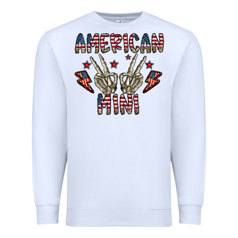 American Mini Premium Sweatshirt by CowhideDigitalArt | Teevron
