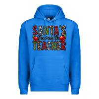 True Royal santa's favorite teacher Premium Hoodie - Jasminsmagicworld
