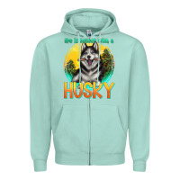 Seafoam life is better with a husky Zipper Hoodie - texasbilliewilder