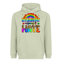 Matcha straight against hate Heavyweight Hoodie - Zillion Design Studio
